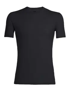 Icebreaker Anatomica Short Sleeve Crew Neck T-Shirt for Men, Merino Wool Blend