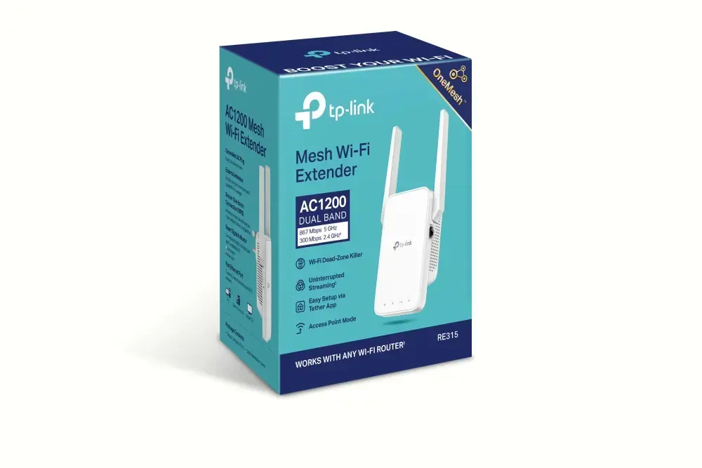TP-Link RE315 AC1200 Mesh Wi-Fi Range Extender Photo 8