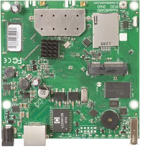 MikroTik RB912UAG-2HPnD Router Motherboard, 2.4 GHz Wi-Fi 4, Gigabit Ethernet