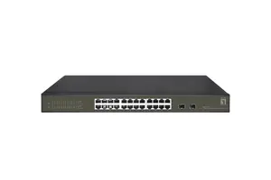 LevelOne Hilbert GES-2126 26-Port Gigabit Smart Lite Managed Switch, 24 x RJ45, 2 x SFP