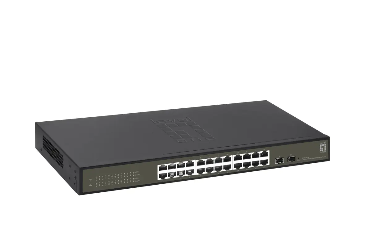 LevelOne Hilbert GES-2126 26-Port Gigabit Smart Lite Switch Photo 4