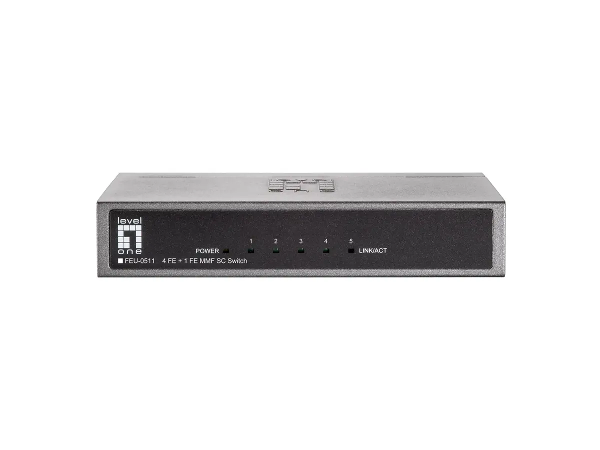 LevelOne FEU-0511 5-portu Fast Ethernet komutators Photo 4