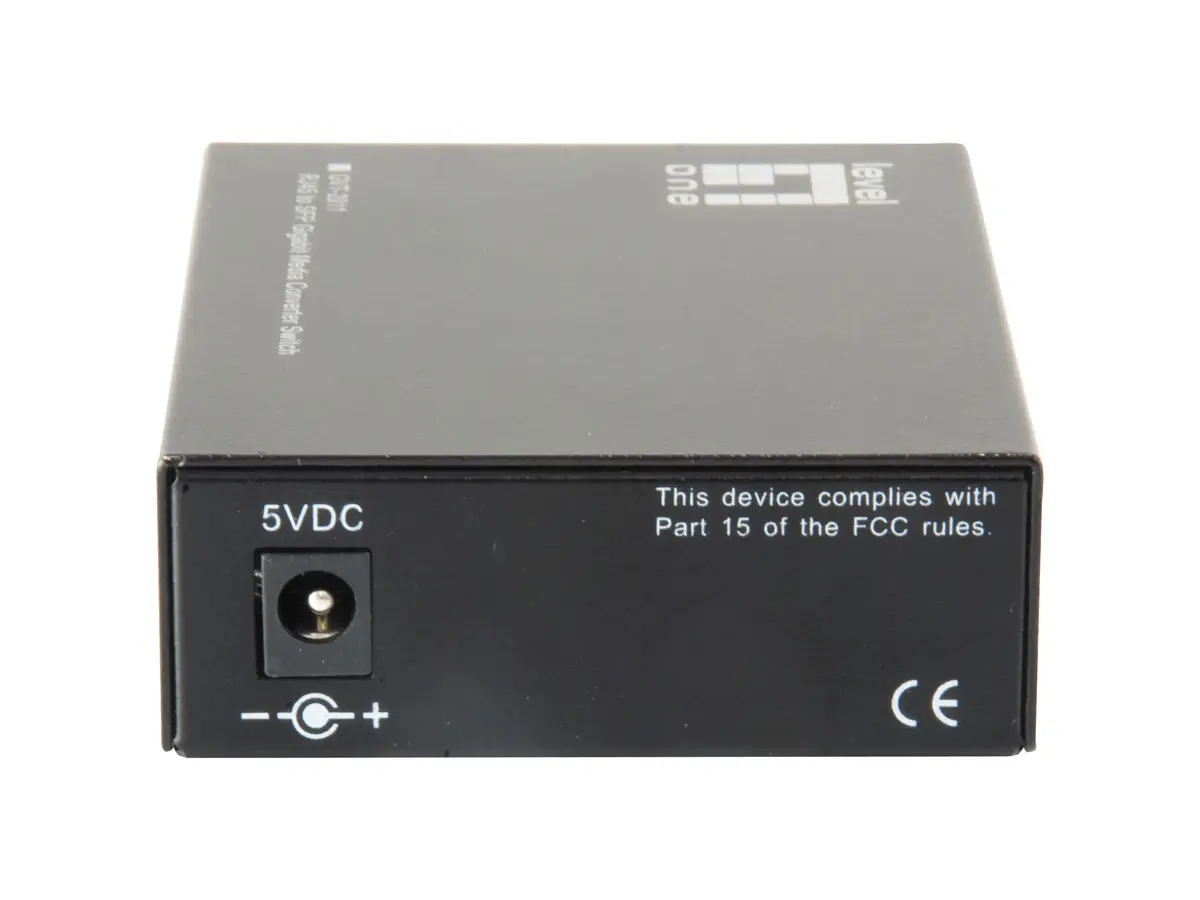 LevelOne GVT-2011 Gigabit Media Converter | RJ45 to 2xSFP Photo 3