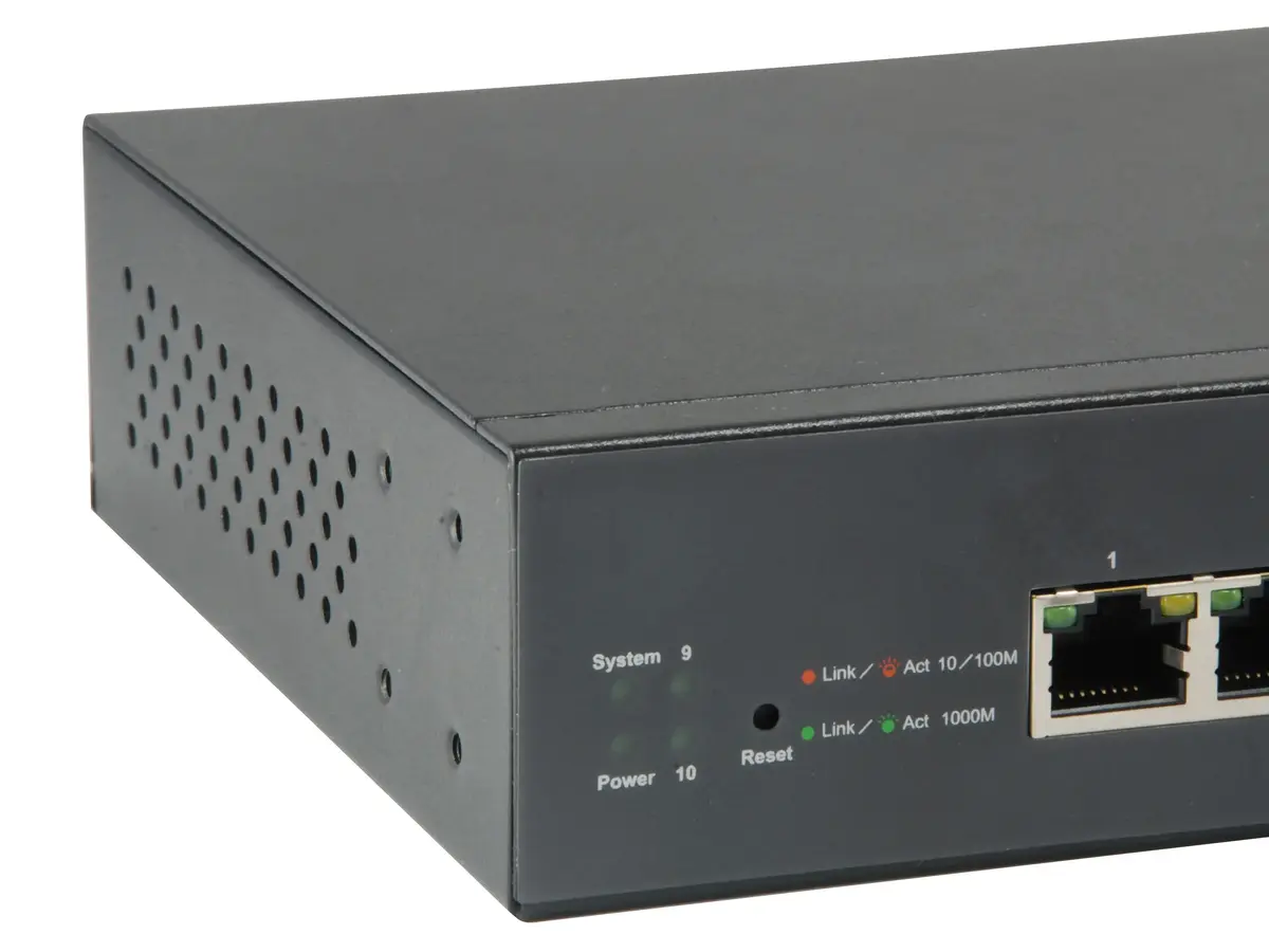 LevelOne GEP-1051 10-portu Web Smart Gigabit PoE komutators Photo 3