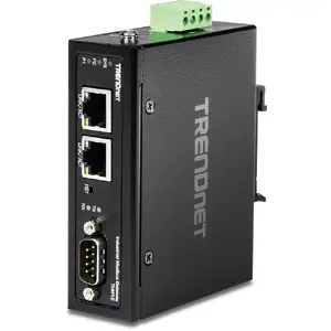 Промышленный шлюз Trendnet TI-M12 Serial to Ethernet, 10/100 Мбит/с, RS-232, DIN-рейка