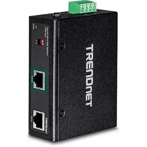 Rūpnieciskais PoE tīkla sadalītājs Trendnet TI-SG104, 12-48V izeja