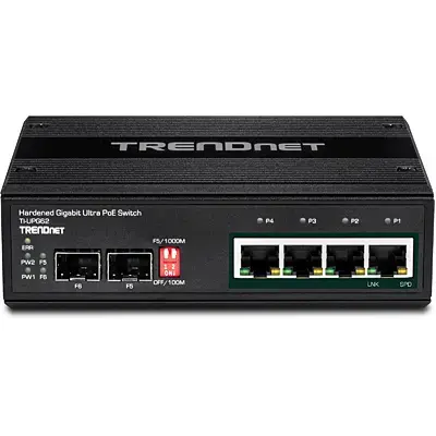Trendnet TI-UPG62 nepārvaldāms L2 Gigabit PoE komutators Photo 4