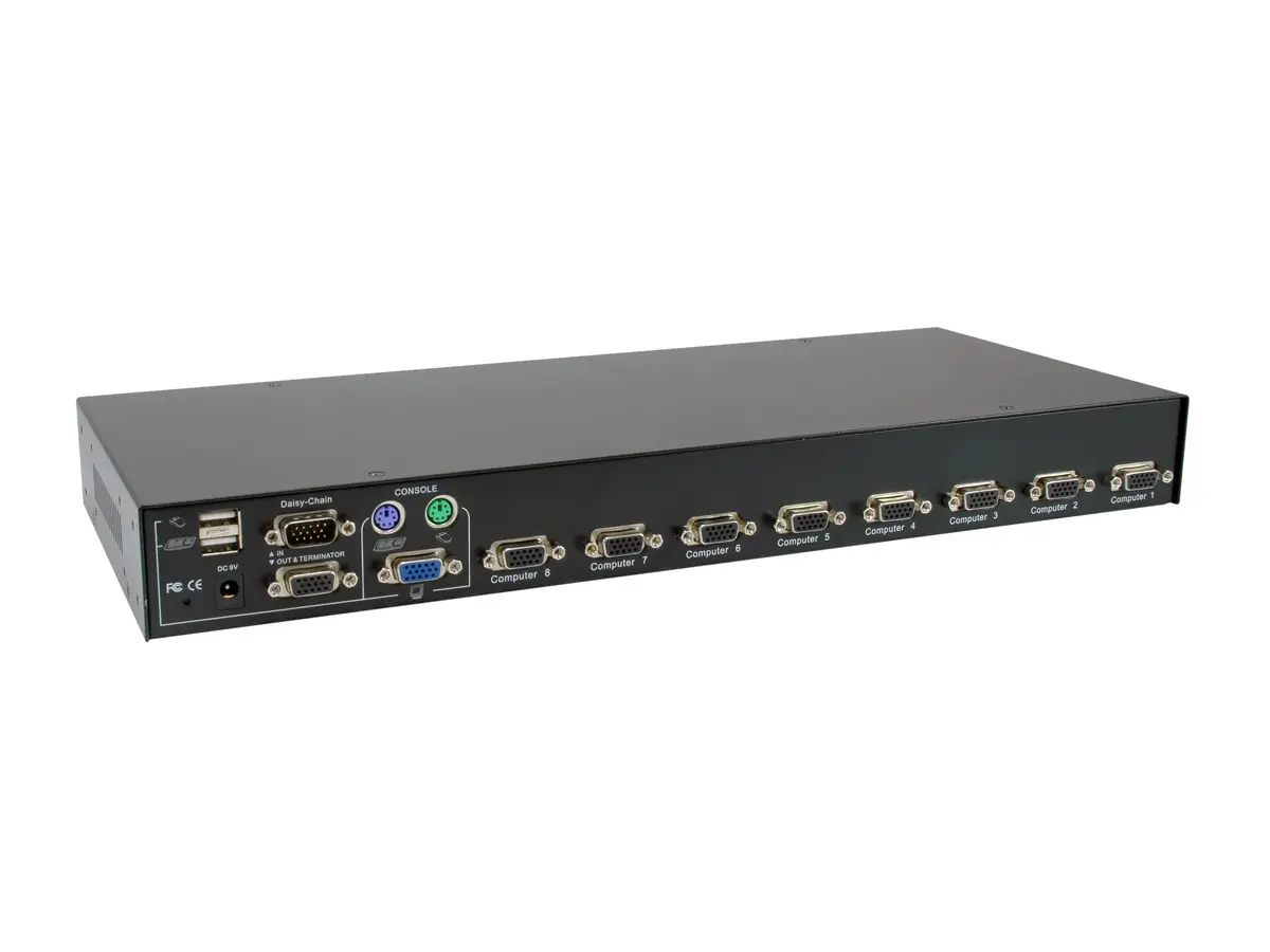 LevelOne KVM-3208 8-Port PS/2-USB VGA KVM Switch Photo 2