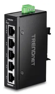 Trendnet TI-ELC50 Unmanaged Industrial Fast Ethernet Switch with 5 Ports