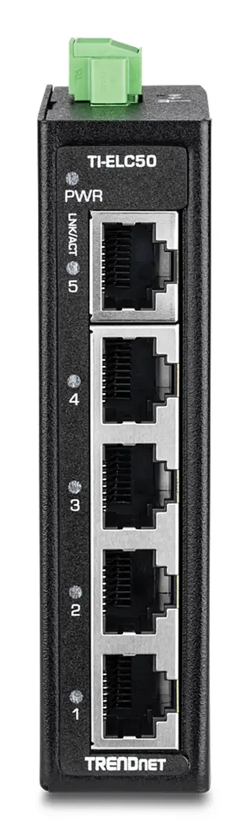Trendnet TI-ELC50 5-Port Industrial Fast Ethernet Switch Photo 2