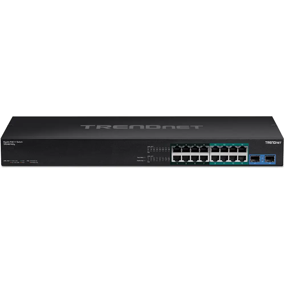 Неуправляемый PoE-коммутатор Trendnet TPE-BG182G Photo 2