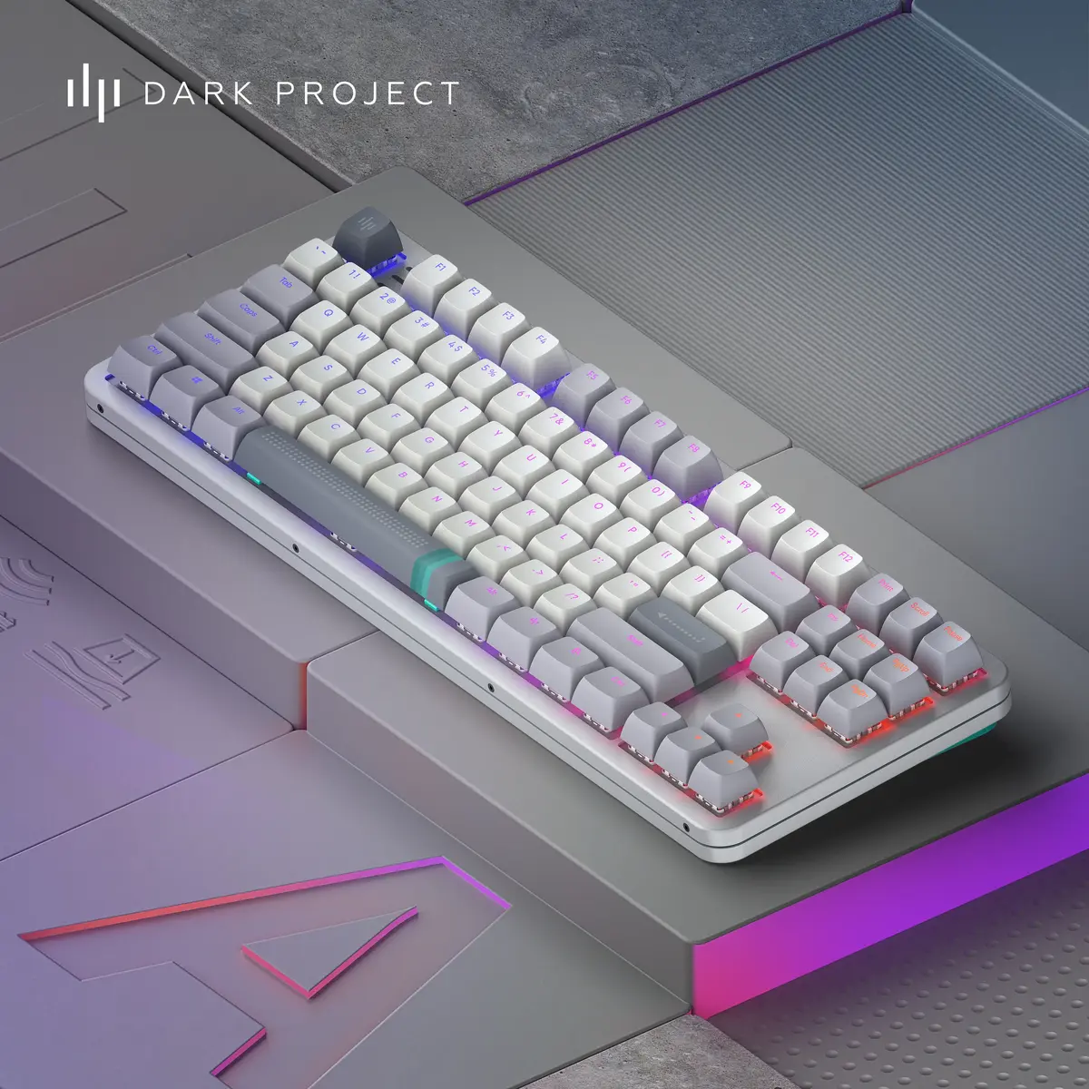 Mehāniskā tastatūra Dark Project ALU87A Daylight Photo 10