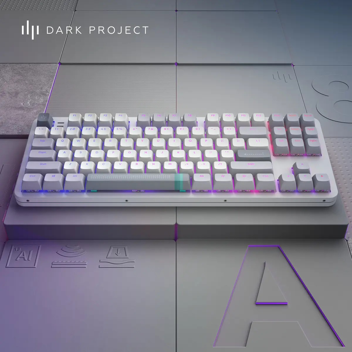 Mehāniskā tastatūra Dark Project ALU87A Daylight Photo 11