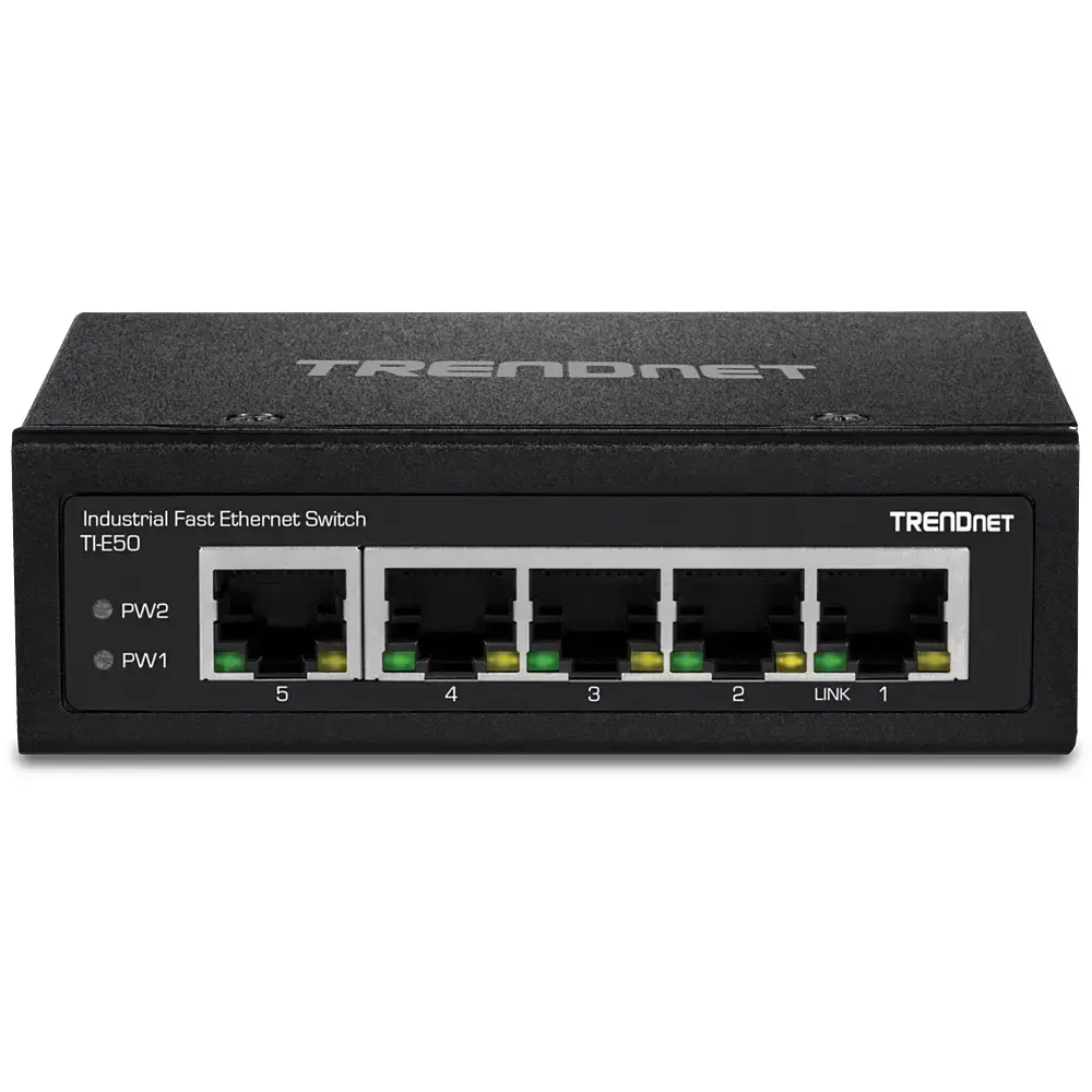 Trendnet TI-E50 5-Port Fast Ethernet Industrial Switch Photo 2