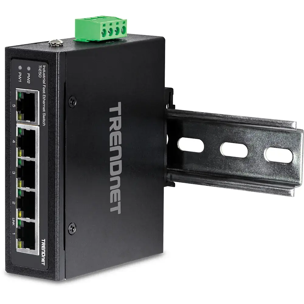 Trendnet TI-E50 5-Port Fast Ethernet Industrial Switch Photo 5