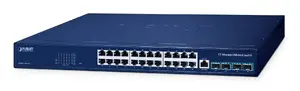 PLANET GS-6311-24T4X Managed Layer 3 24-Port Gigabit Ethernet Switch with 4 SFP+ Ports