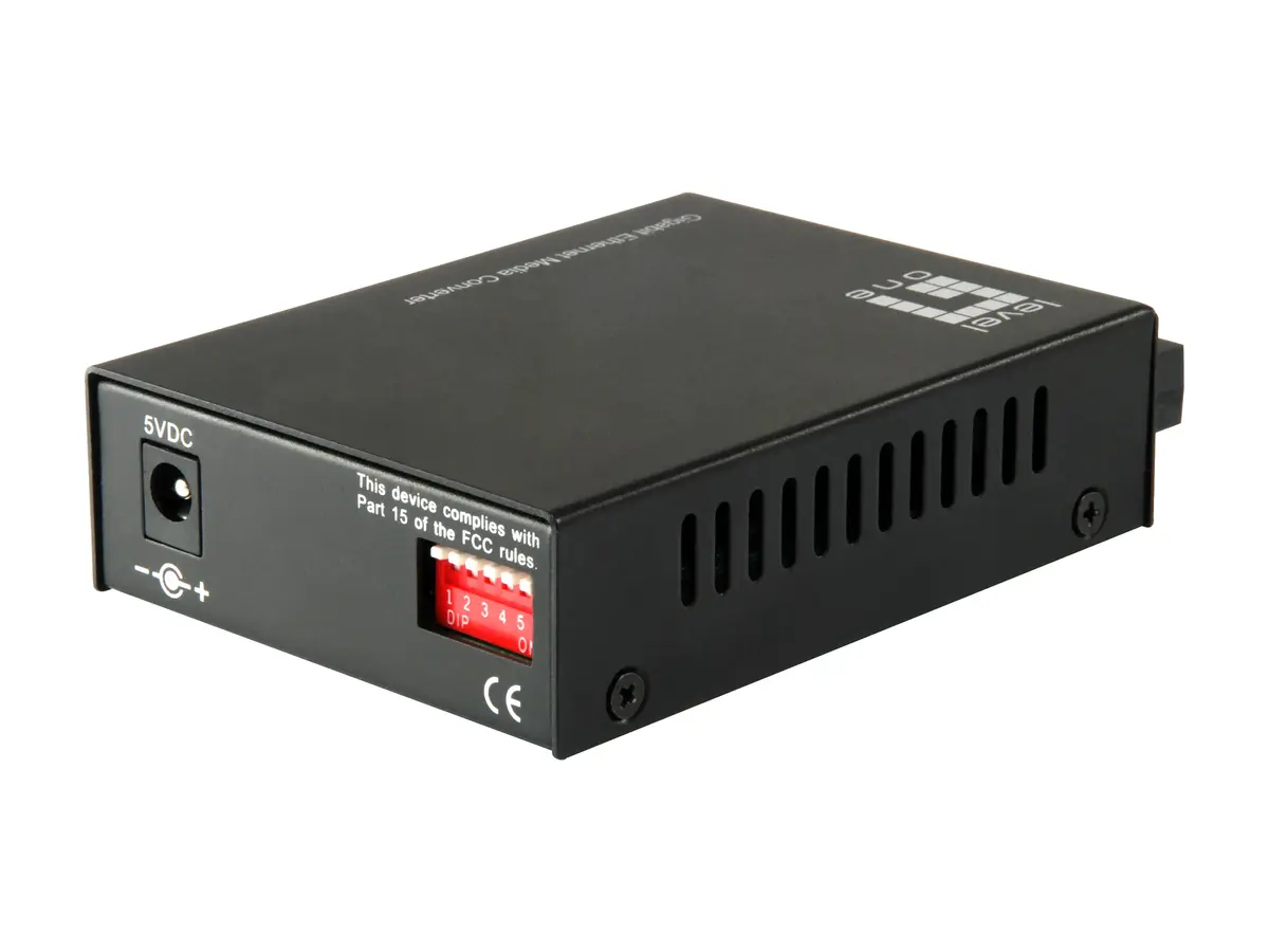 Медиаконвертер LevelOne GVT-2002 Gigabit RJ45 в SC Photo 2