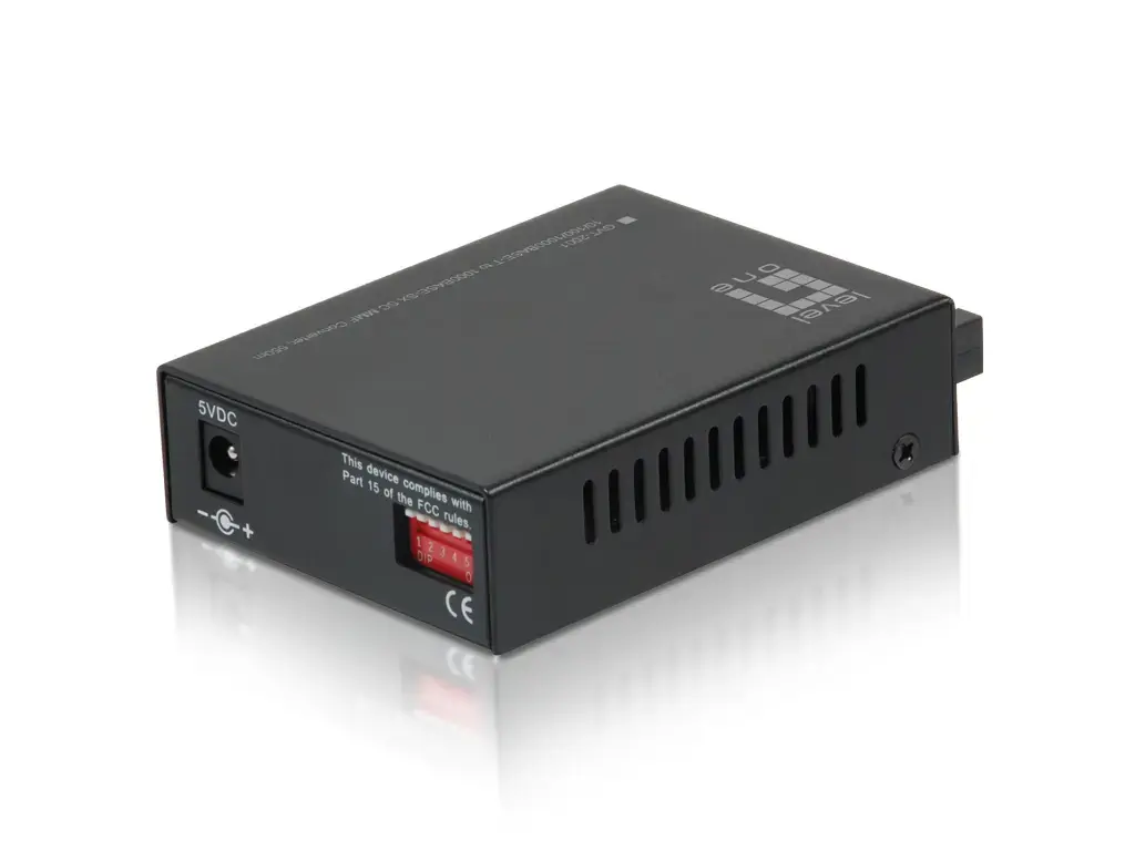 LevelOne GVT-2001 gigabitu multivides pārveidotājs RJ45 uz SC Photo 2