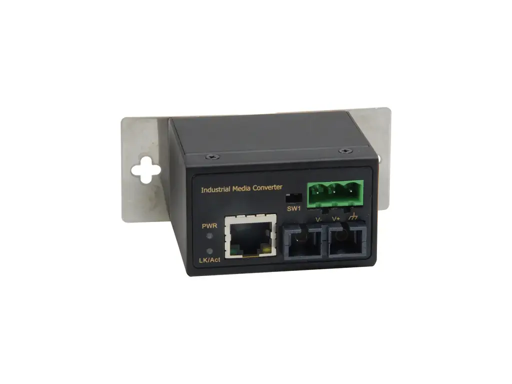 LevelOne Industrial RJ45 to SC Fast Ethernet Media Converter Photo 3
