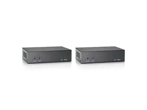 Комплект удлинителя HDMI по Cat.5 LevelOne HVE-9200P, HDBaseT, 100 м, 4K, 802.3af PoE