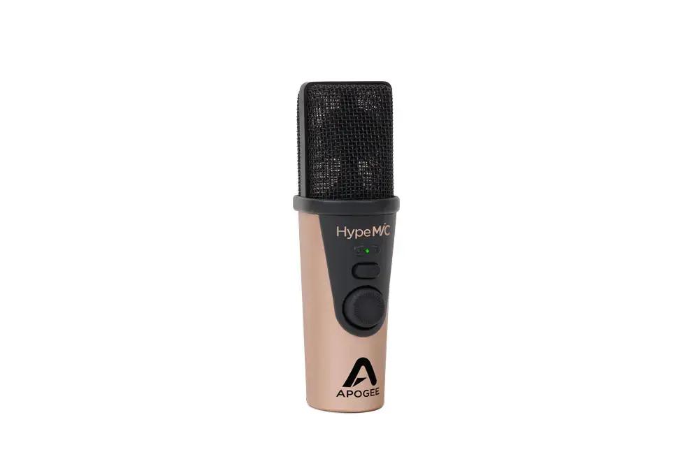 Студийный микрофон Apogee HypeMiC — черный и золотой Photo 4