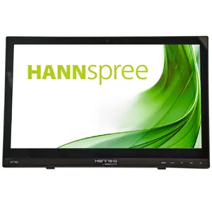 Сенсорный компьютерный монитор Hannspree HT161HNB 15.6 дюйма HD 1366 x 768 LED TFT черный со встроенными динамиками HDMI и креплением VESA