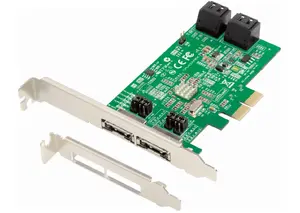RAID-контроллер Dawicontrol DC-624E, PCI Express x2 2.0, 6 Гбит/с, Low Profile