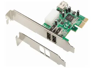 Контроллер Dawicontrol DC-1394 PCIe FireWire с чипсетом Texas Instruments XIO2200A