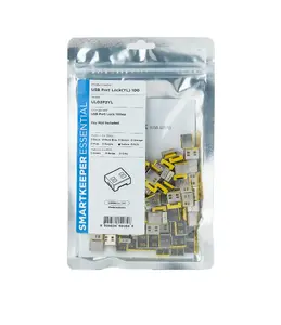 Smartkeeper UL03P2YL USB Type-A Port Blocker, Yellow