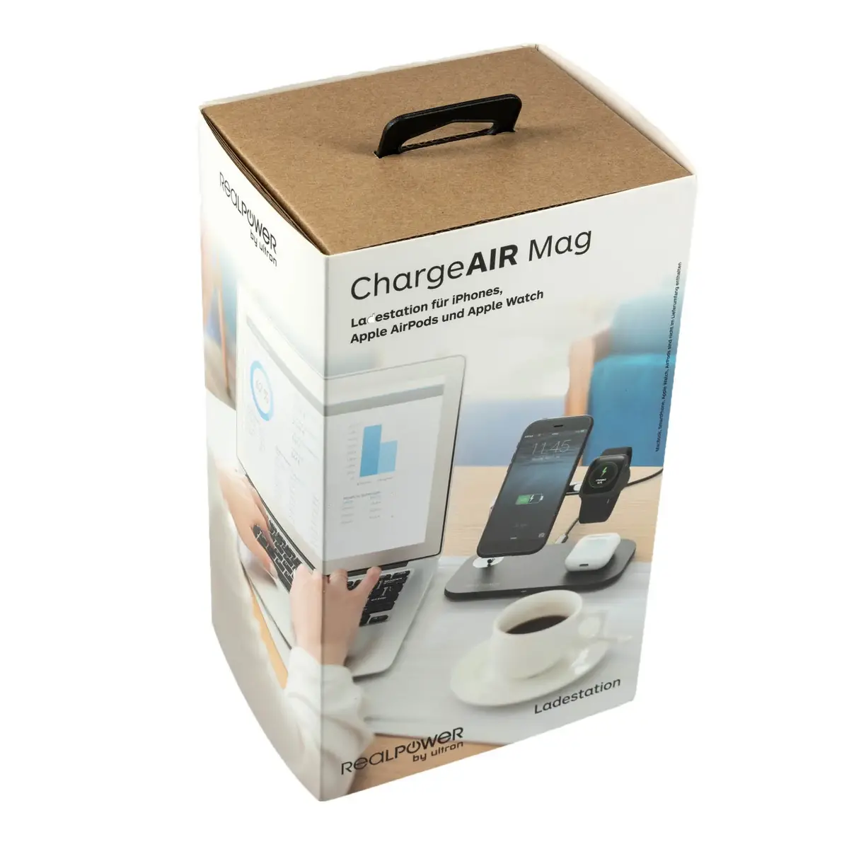 Беспроводное зарядное устройство RealPower ChargeAIR Mag 15 Вт Photo 4
