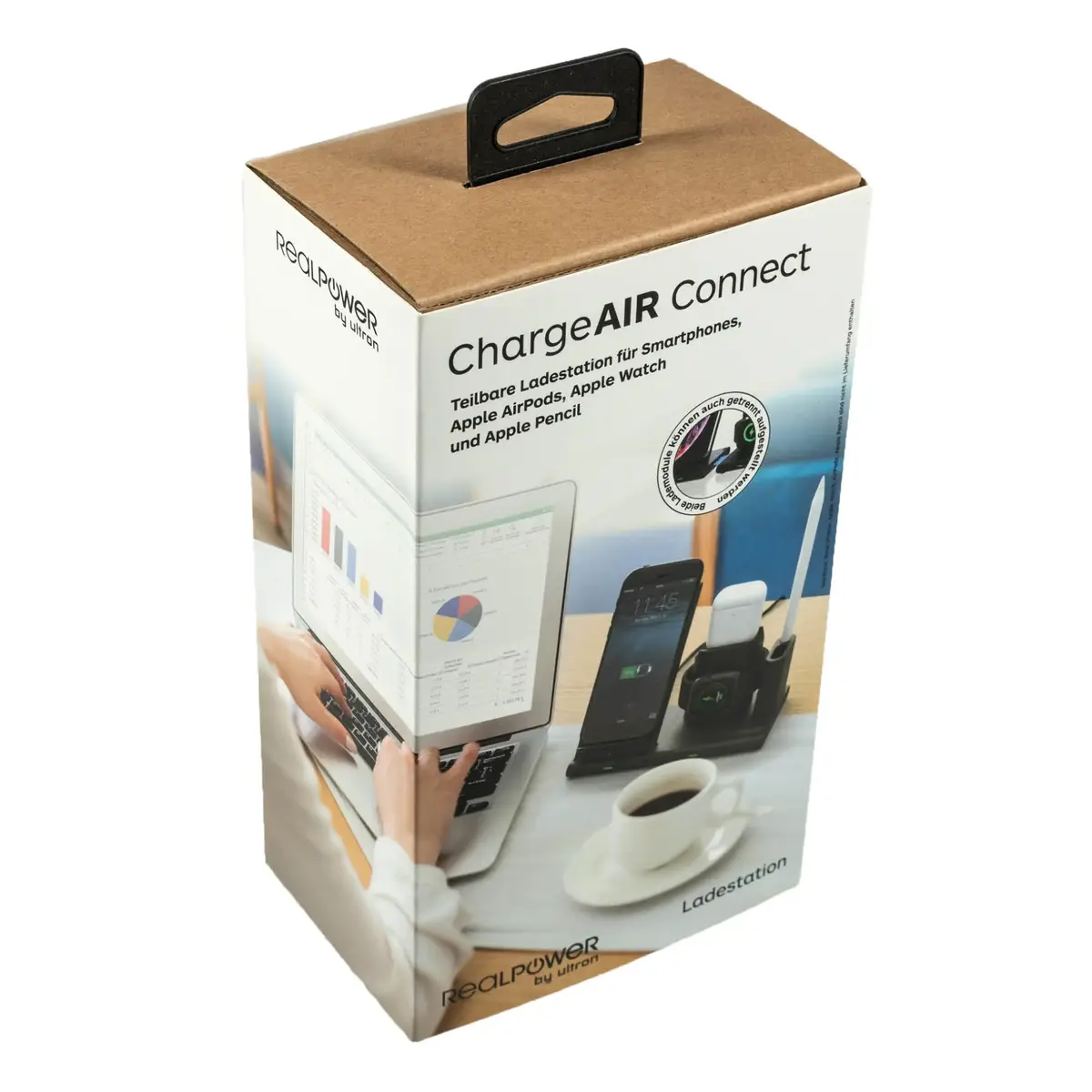 Беспроводное зарядное устройство RealPower ChargeAIR Connect 10 Вт Photo 4
