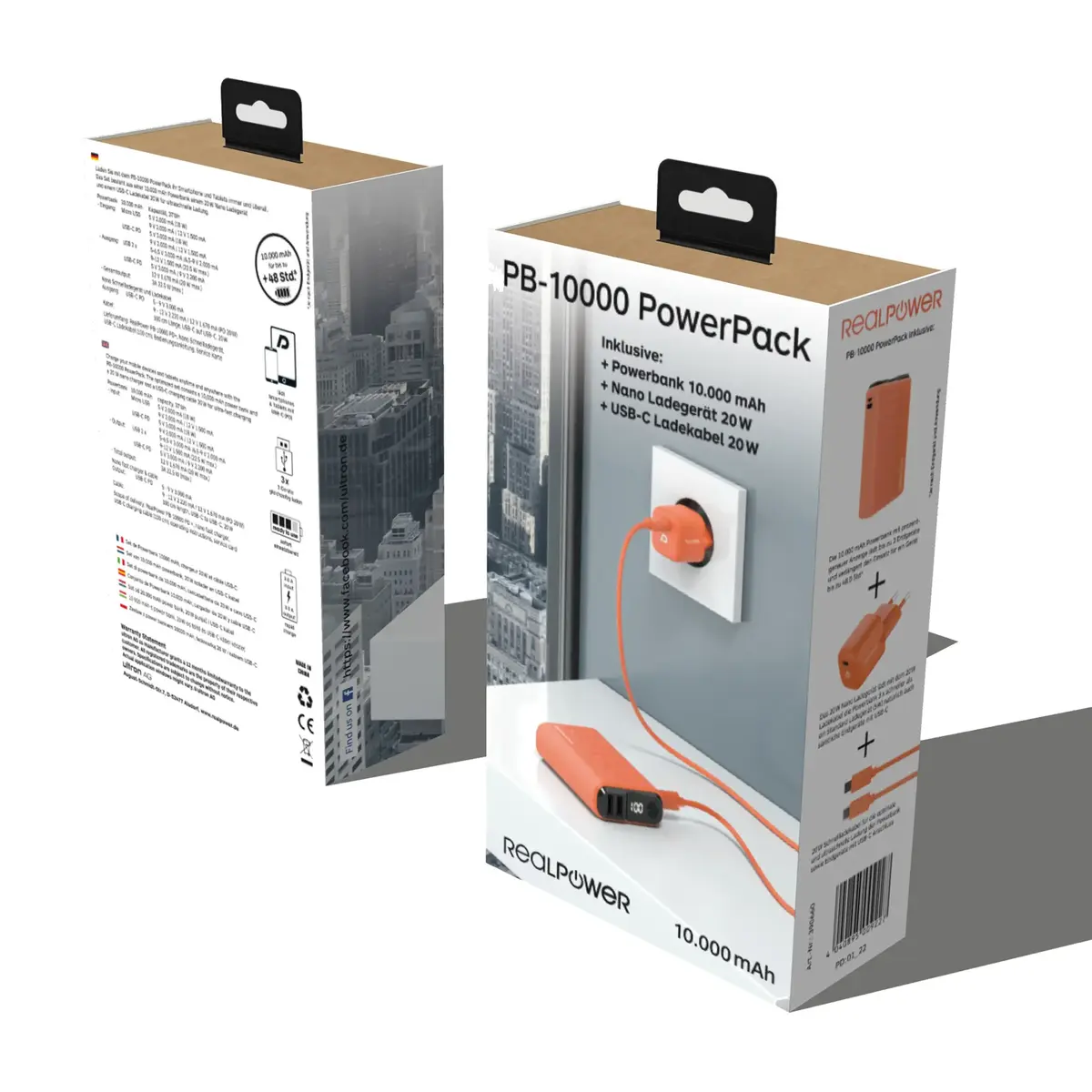 Ultron PB-10000 ārējais akumulators 10000 mAh Photo 5
