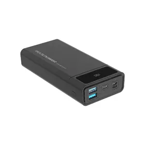 RealPower PB-20k PD Power Bank 20000 mAh, 18W, Black