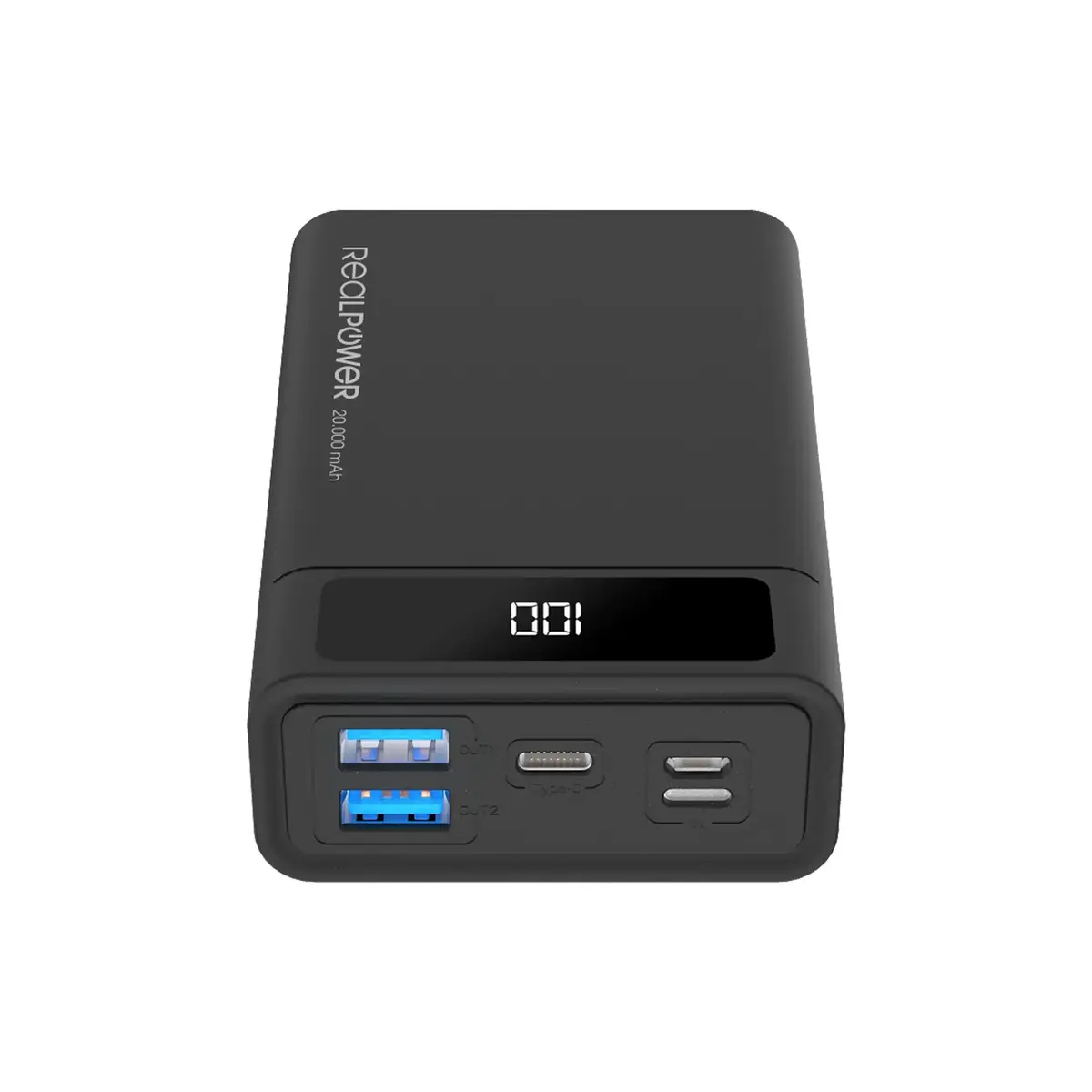 RealPower PB-20k PD Power Bank 20000 mAh Photo 2