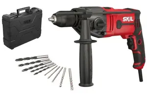 Skil 6745 GA Electric Drill, 1050W, 3200 RPM, Keyless Chuck