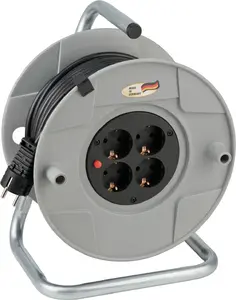 Brennenstuhl AK 260 kabeļu spole, 25 m, 4 kontaktligzdas, 3500 W