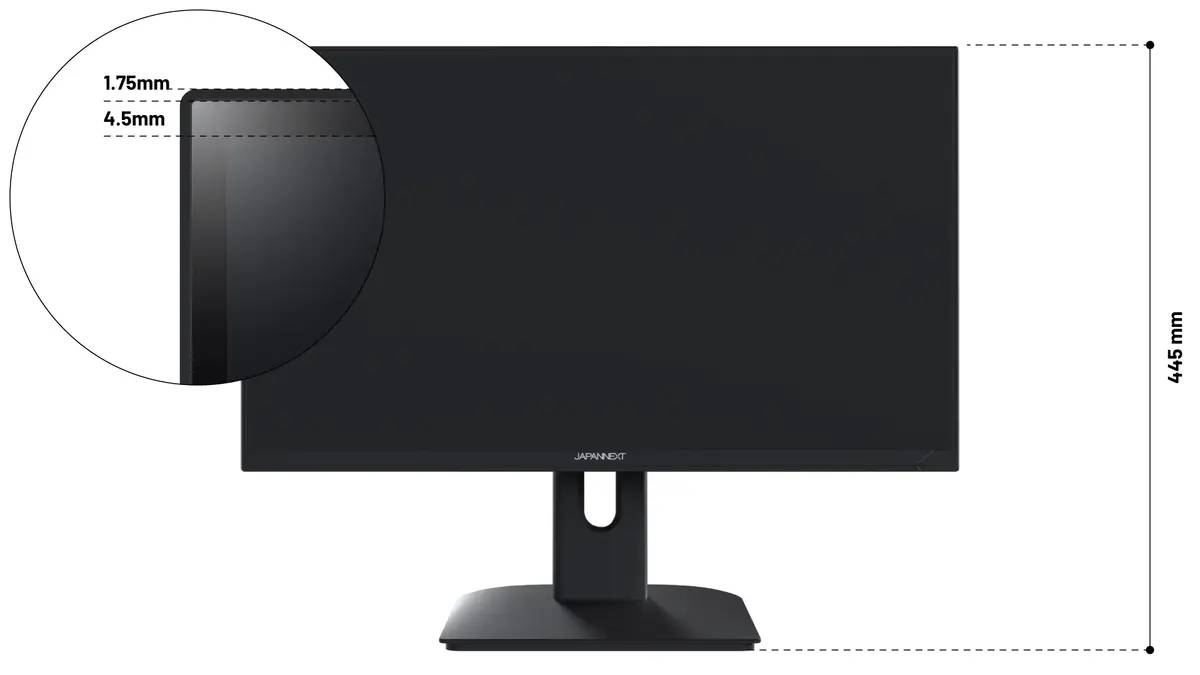 Монитор JAPANNEXT JN-I238FHD200F 23.8" Full HD IPS Photo 8