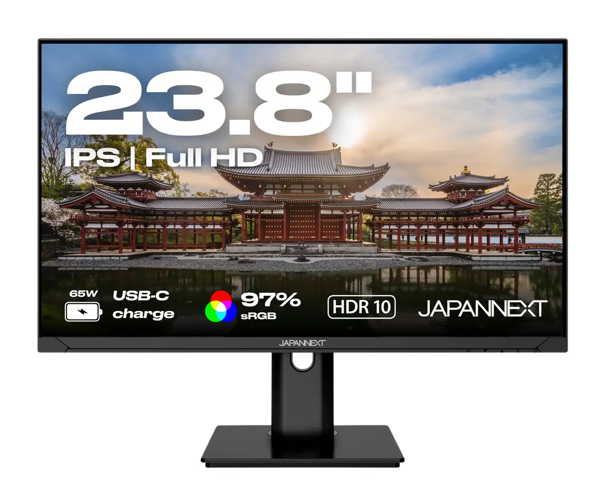 JAPANNEXT JN-IPS238FHDR-C65W-HSP 23.8" Full HD IPS Monitor Photo 5
