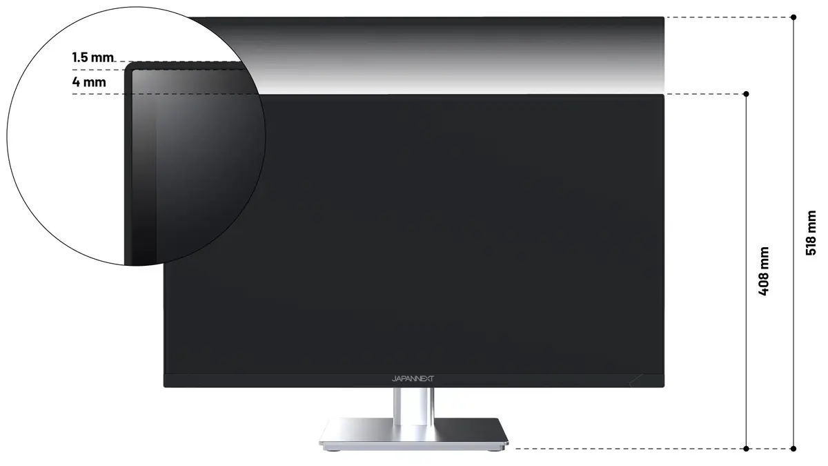 JAPANNEXT JN-I270WQHD300F-HSP 27" WQHD IPS monitors Photo 2