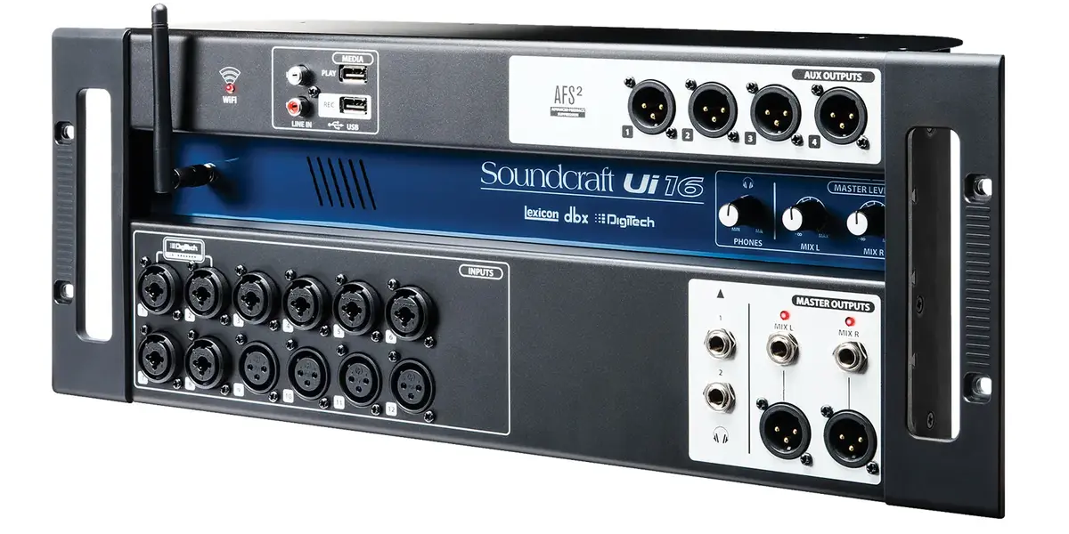 Soundcraft Ui16 16-Channel Digital Network Mixer Photo 2