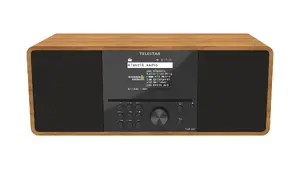 Telestar TOP 300 Internet Radio, DAB+, FM, 30W, Wood