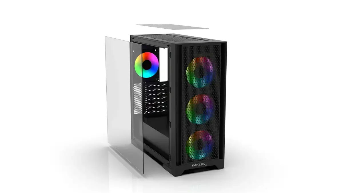 Inca EMG-17XB Midi Tower datora korpuss Photo 7