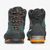 Pārgājienu zābaki Scarpa ZODIAC TRK GTX - Petrol/Rust Orange Photo 3