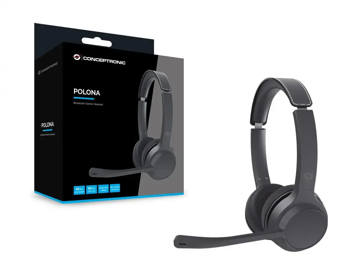 Conceptronic POLONA04B Bluetooth stereo austiņas Photo 5
