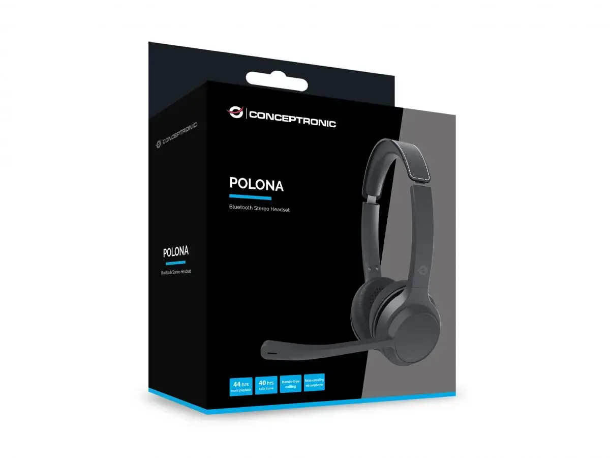 Conceptronic POLONA04B Bluetooth stereo austiņas Photo 6