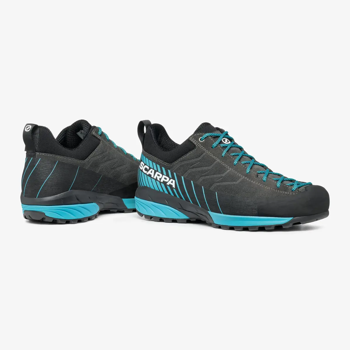 Pārgājienu apavi Scarpa MESCALITO GTX - Shark/Azure Photo 5