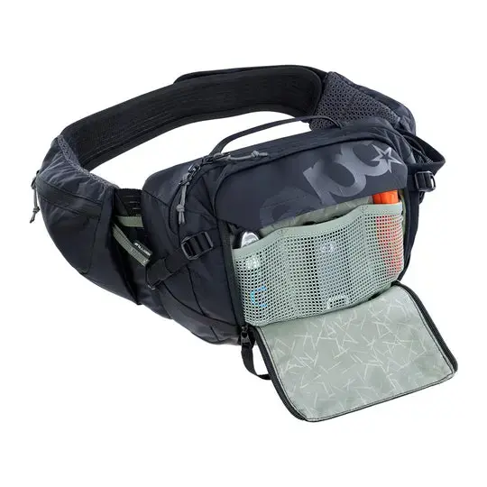 EVOC Hip Pack Pro 3L jostas soma - Melna Photo 4
