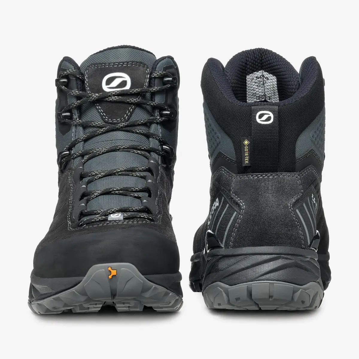 Pārgājienu zābaki Scarpa RUSH TRK GTX - tumši antracīta - melni Photo 3