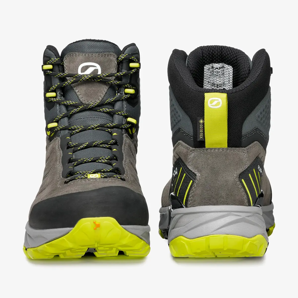 Pārgājienu zābaki Scarpa RUSH TRK GTX - Titanium - Lime Photo 3