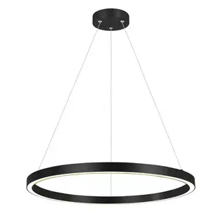 Piekārta LED lampa MIDWAY 60 cm melna III